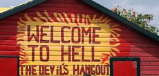 Grand Cayman must see, the devil's post office at Hell